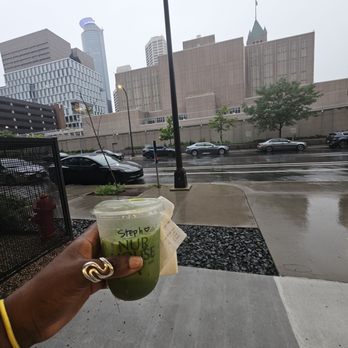 Nur House Cafe - Matcha Latte with Oat Milk - Coffee & Tea Near Me - Minneapolis, Minnesota