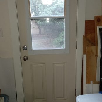 VC Custom Window And Doors - back door before - Windows Installation Near Me VC Custom Window And Doors - back door before - Windows Installation Near Me