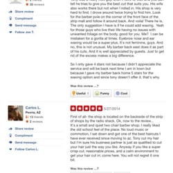 Tony & Girl Barber Shop - Our Reviews