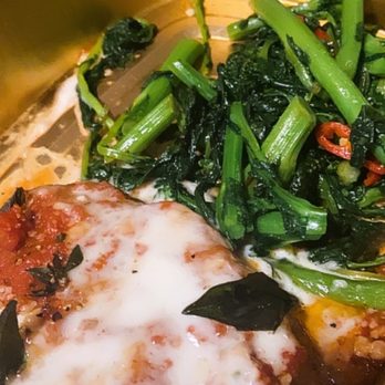 Monteverde - Chicken Parmesan with Rapini - Italian Near Me - Chicago, Illinois Monteverde - Chicken Parmesan with Rapini - Italian Near Me - Chicago, Illinois