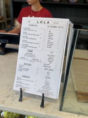 Menu photo 4 Lola Cafe Kingston, NY