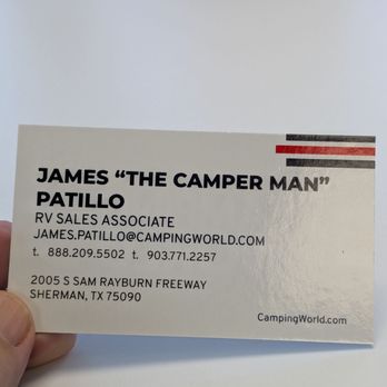 Camping World - Sherman - Great professional - RV Dealers Near Me - Sherman, Texas Camping World - Sherman - Great professional - RV Dealers Near Me - Sherman, Texas