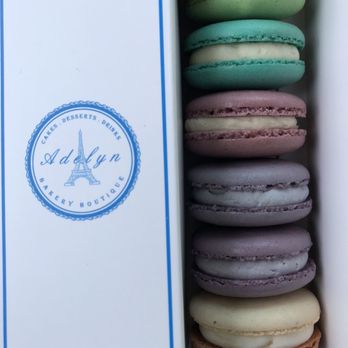 Adelyn Bakery Boutique - From bottom-almond, taro, passion fruit, pina colda and pistachio - Bubble Tea Near Me - Round Rock, Texas Adelyn Bakery Boutique - From bottom-almond, taro, passion fruit, pina colda and pistachio - Bubble Tea Near Me - Round Rock, Texas