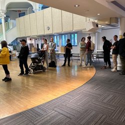 Cecil Community Centre - Big lineup for last day of advance voting.