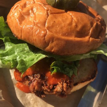 Broderick - Buffalo chicken Sandwich - Burgers Near Me - Walnut Creek, California