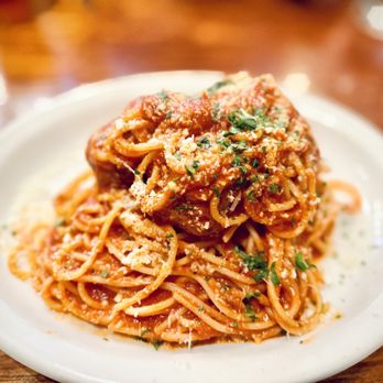 The Sausage Factory - a plate of spaghetti and meatballs - Italian Near Me - San Francisco, California The Sausage Factory - a plate of spaghetti and meatballs - Italian Near Me - San Francisco, California