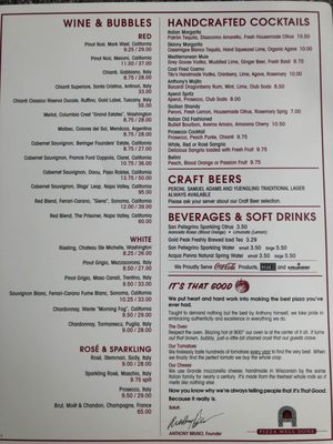 Menu photo 7 Anthony's Coal Fired Pizza & Wings Littleton, MA