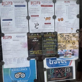 Duke's Counter - Bulletin Board on 10/7/25. - Burgers Near Me - Washington, DC, District of Columbia Duke's Counter - Bulletin Board on 10/7/25. - Burgers Near Me - Washington, DC, District of Columbia