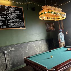 Perfectly Fine - Pool table and menu
