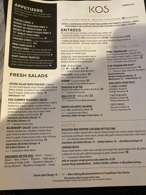 Menu photo 3 KOS- A Gastropub Westby, WI Menu photo 3 KOS- A Gastropub Westby, WI