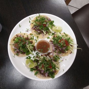 Teddy's Cafe - Taco fusion w/ bulgogi beef, Yummy & different. The hot sauce is really good too. - Japanese Near Me - Anaheim, California