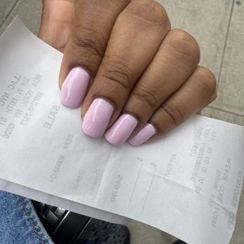 Lilac Nail & Spa - Look at the ripple from the polish - Nail Salons Near Me - New York, New York Lilac Nail & Spa - Look at the ripple from the polish - Nail Salons Near Me - New York, New York