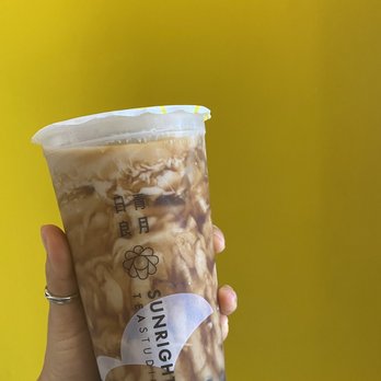 Sunright Tea Studio - Sunright boba milk tea - Bubble Tea Near Me - Costa Mesa, California