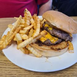 Sandbar Cafe - Double bacon cheeseburger
