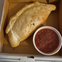 4th Street Pizza - Personal all meat Calzone, very filling and my favorite.