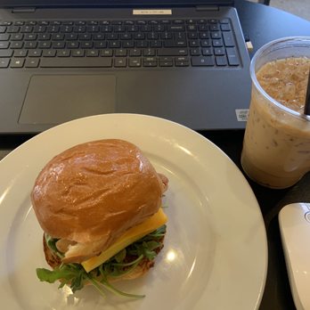 The Combine Kitchen - Big Ass B.A.E and a Iced Spanish latte - Coffee & Tea Near Me - Rancho Cucamonga, California