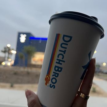 Dutch Bros Coffee - Pumpkin Breve - Juice Bars & Smoothies Near Me - Redlands, California