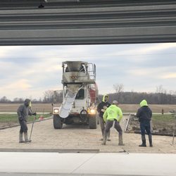 Varga Custom Concrete - Pouring cement day.