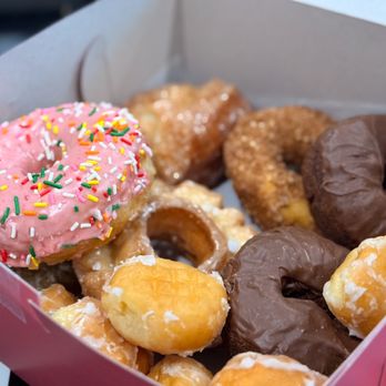 Donut Star - Half a dozen donut. Crumb, old fashion, double chocolate. Best in town! - Donuts Near Me - Fullerton, California Donut Star - Half a dozen donut. Crumb, old fashion, double chocolate. Best in town! - Donuts Near Me - Fullerton, California