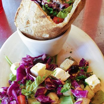 Razan's Organic Kitchen - Egyptian falafel and Greek salad. Hearty portions! - Mediterranean Near Me - Berkeley, California Razan's Organic Kitchen - Egyptian falafel and Greek salad. Hearty portions! - Mediterranean Near Me - Berkeley, California