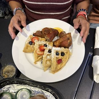 Big John's Eatery - Chicken and waffles with marinated Chicken Quarters - Breakfast & Brunch Near Me - West Palm Beach, Florida Big John's Eatery - Chicken and waffles with marinated Chicken Quarters - Breakfast & Brunch Near Me - West Palm Beach, Florida