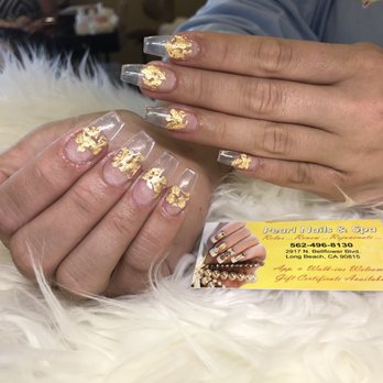 Pearl Nails and Spa - FULL SET DONE BY KEVIN. - Nail Salons Near Me - Long Beach, California Pearl Nails and Spa - FULL SET DONE BY KEVIN. - Nail Salons Near Me - Long Beach, California