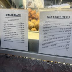 Sing-On Supermarket - Menu - September 2025
