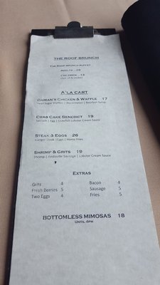 Menu photo 6 The Roof Sugar Land, TX