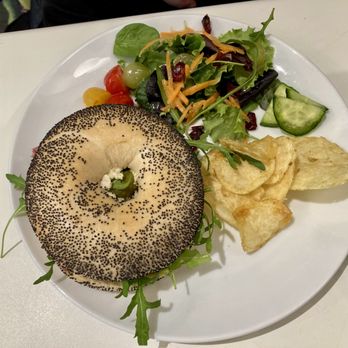 Ely Grazing Company - Pastrami Bagel - Cafes Near Me - Ely, CAM