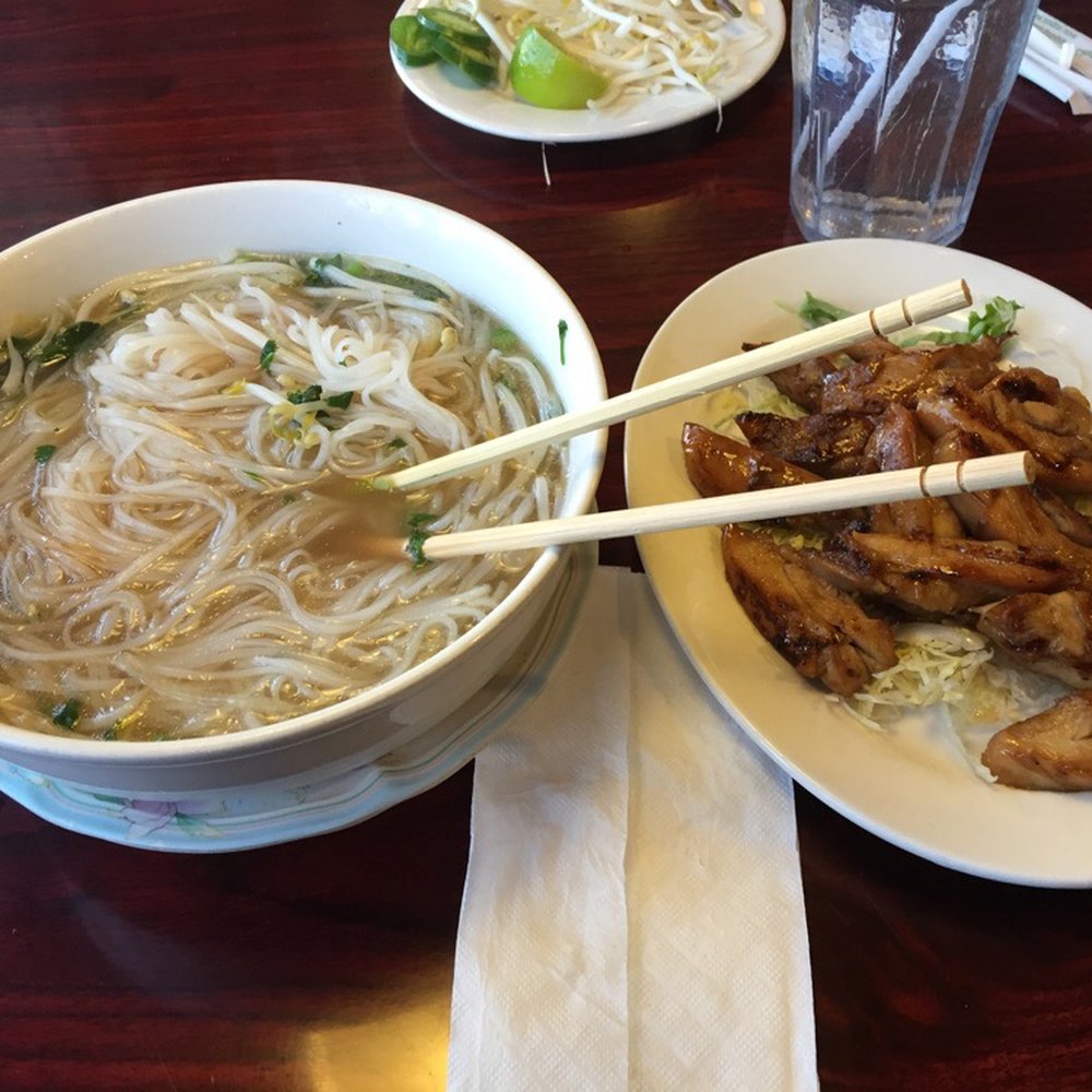 Pho BamBu - My personal favorite, play noodle soup and charbroiled chicken - Vietnamese Near Me - Rancho Cucamonga, California Pho BamBu - My personal favorite, play noodle soup and charbroiled chicken - Vietnamese Near Me - Rancho Cucamonga, California