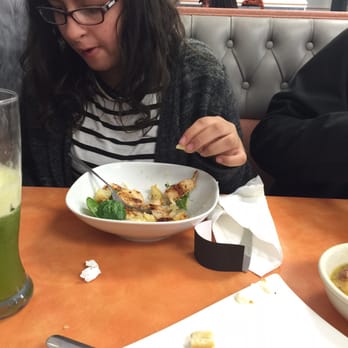 The 3rd Wave Cafe - Sis enjoying her Spinach Grilled Chicken salad and sour twist - Cafes Near Me - Lyndhurst, New Jersey The 3rd Wave Cafe - Sis enjoying her Spinach Grilled Chicken salad and sour twist - Cafes Near Me - Lyndhurst, New Jersey