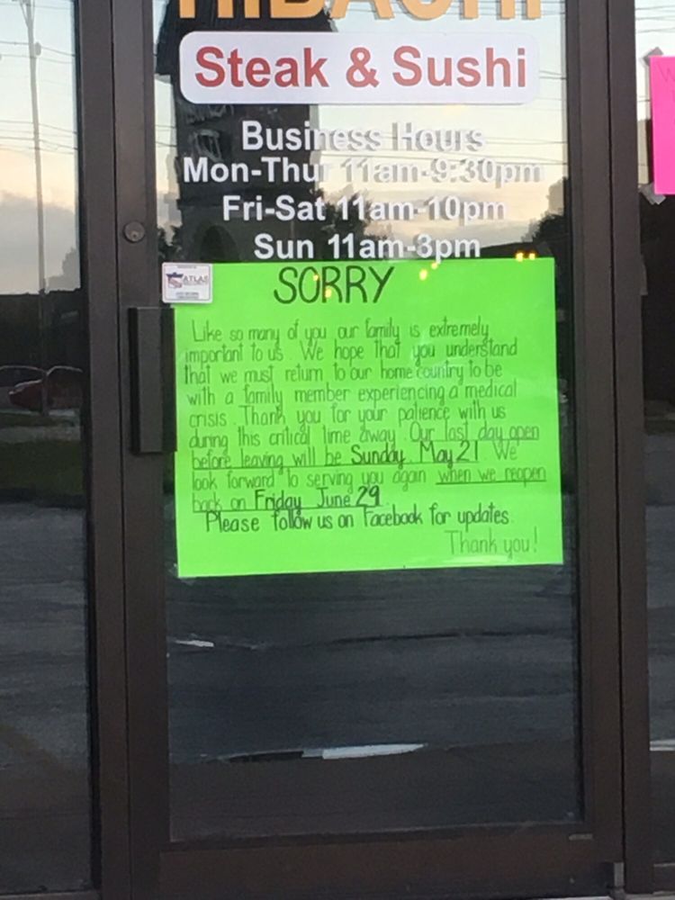 Hibachi Steak & Sushi 14 Photos & 18 Reviews Japanese 1332 E