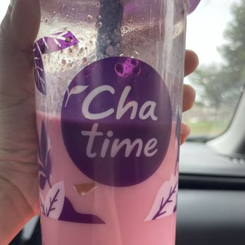 Chatime - Pink Paradise Mango Boba - Bubble Tea Near Me - Toronto, Ontario