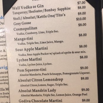 Dao Restaurant - Drink menu - Asian Fusion Near Me - Tallahassee, Florida Dao Restaurant - Drink menu - Asian Fusion Near Me - Tallahassee, Florida