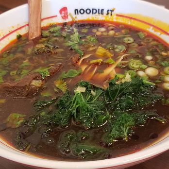 Noodle St - Spicy beef noodle soup with thick noodles - Noodles Near Me - Monrovia, California Noodle St - Spicy beef noodle soup with thick noodles - Noodles Near Me - Monrovia, California