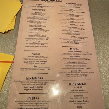 Baja Burrito - Nice selection. Typical Ski area prices. - Mexican Near Me - Killington, Vermont Baja Burrito - Nice selection. Typical Ski area prices. - Mexican Near Me - Killington, Vermont