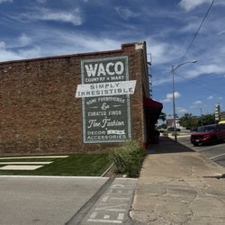 Simply Irresistible - Side of the building, vintage sign