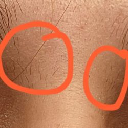 Henna Threading & Beauty - How do you miss the hair in the middle?