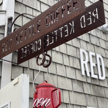 Red Kettle Coffee - Red Kettle Coffee signage - Coffee & Tea Near Me - Summerland, California Red Kettle Coffee - Red Kettle Coffee signage - Coffee & Tea Near Me - Summerland, California