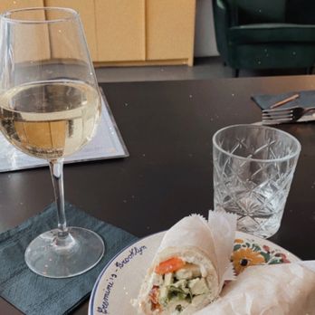 Cremini's - Aperitivo & Kitchen - Cacio & Pepe with white Truffle (Cream Cheese and Black Pepper), crescia with avocado arugula cream cheese and tomatoes and pecorino wine - Italian Near Me - Brooklyn, New York