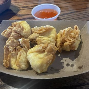 River City Drafthouse - Crab Rangoon 6pics - New American Near Me - Louisville, Kentucky River City Drafthouse - Crab Rangoon 6pics - New American Near Me - Louisville, Kentucky