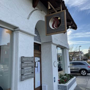 Sonoma Grille  - Entrance, just a block off the Plaza - Seafood Near Me - Sonoma, California