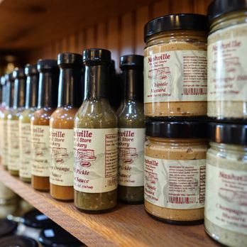 Nashville General Store & Bakery - jars of sauces - Bakeries Near Me - Nashville, Indiana Nashville General Store & Bakery - jars of sauces - Bakeries Near Me - Nashville, Indiana