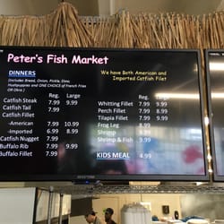 Peter's Fish Market - Menu