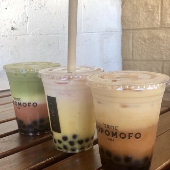 Bopomofo Cafe - Ba-la matcha, strawberry corn milk and assam milk tea - Bubble Tea Near Me - San Gabriel, California Bopomofo Cafe - Ba-la matcha, strawberry corn milk and assam milk tea - Bubble Tea Near Me - San Gabriel, California