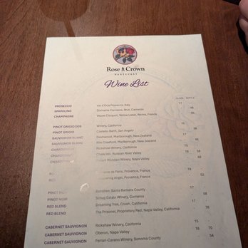 The Rose and Crown - Wine 2026 - American Near Me - Nantucket, Massachusetts