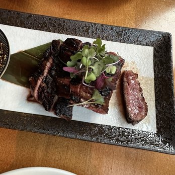 Roka Akor - Chicago - Prime Skirt Steak (8oz), Sweet Garlic Soy* - Sushi Bars Near Me - Chicago, Illinois Roka Akor - Chicago - Prime Skirt Steak (8oz), Sweet Garlic Soy* - Sushi Bars Near Me - Chicago, Illinois
