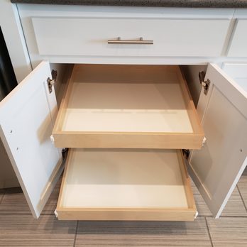 All Organized - All roll-out shelves have made our lives easier & helped to save our backs. - Cabinetry Near Me - North Highlands, California