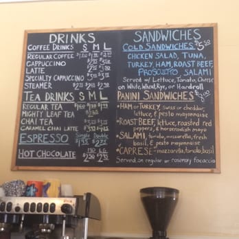 Deja Brew - One of the menus - Coffee & Tea Near Me - New Haven, Connecticut