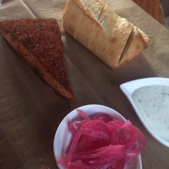 Salty Sow - Salmon appetizer - American Near Me - Austin, Texas